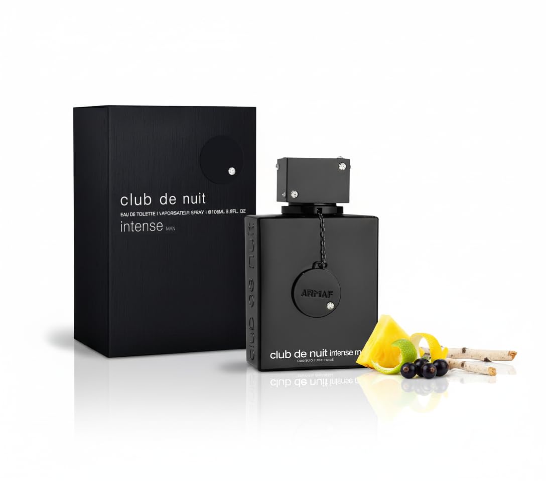 ARMAF club de nuit intense Man EDT Men New in Box, Black , 3.6 Fl Oz