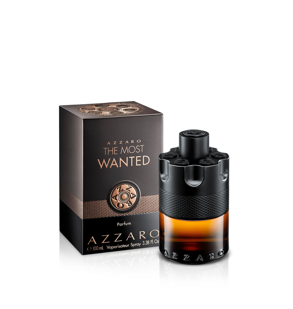Azzaro The Most Wanted Parfum - Intense Mens Cologne - Spicy & Seductive Fragrance for Date Night - Lasting Wear - Irresistible Luxury Perfumes for Men - Full Size, 3.3 Fl. Oz
