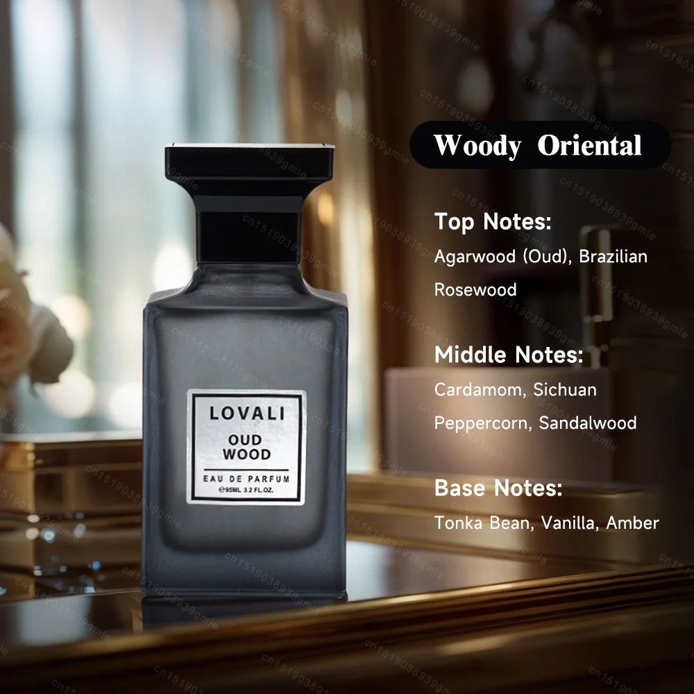 95Ml Wooden Cologne Perfume Long-Lasting Woody Light Fragrance Luxurious Captivating Aroma Classic Elegant Scent Men Perfumes